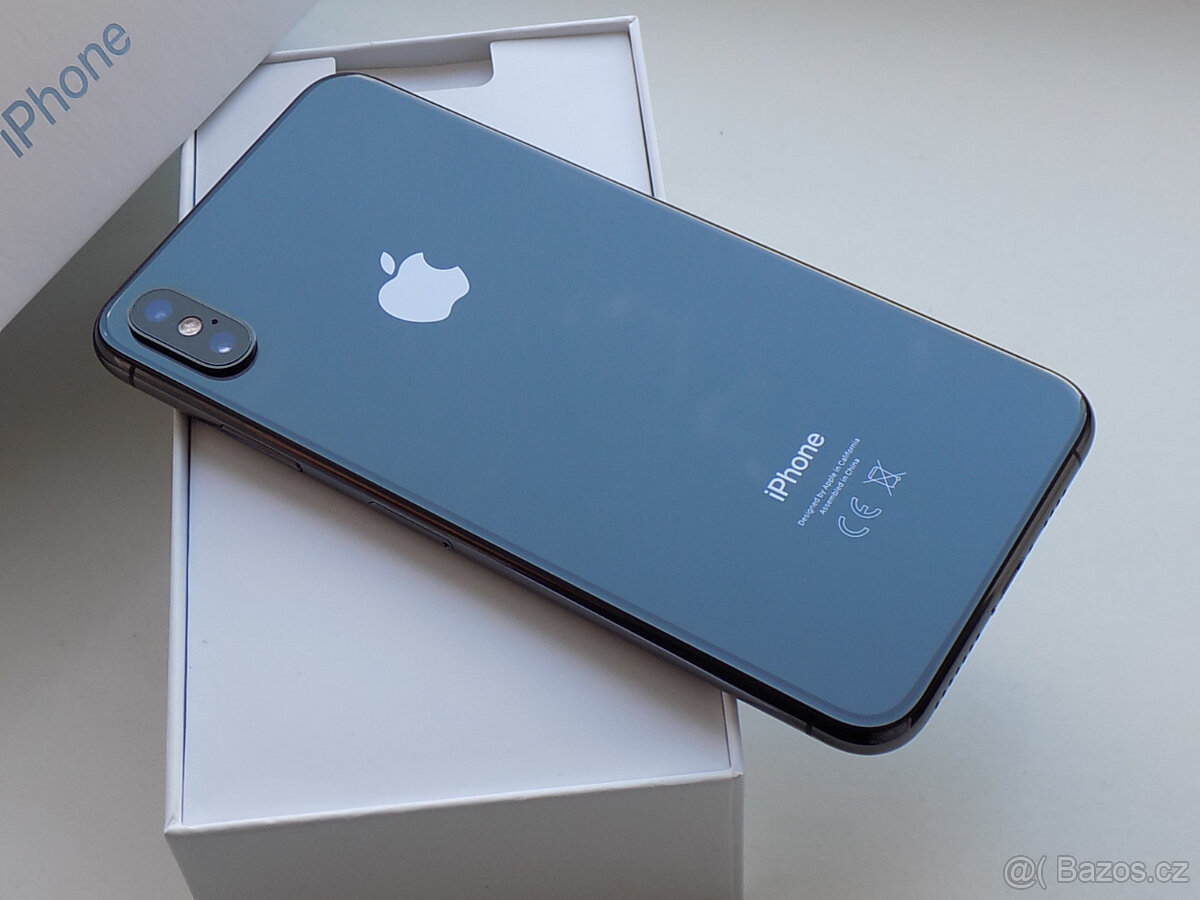 APPLE iPhone XS Max 256GB Space Grey - ZÁRUKA 12 MĚSÍCŮ