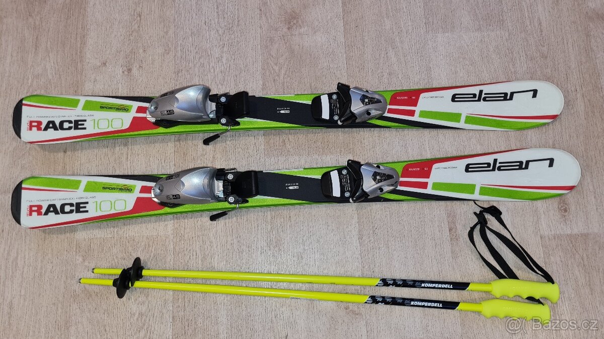 Prodám dětské lyže Elan Race Pro 100 cm