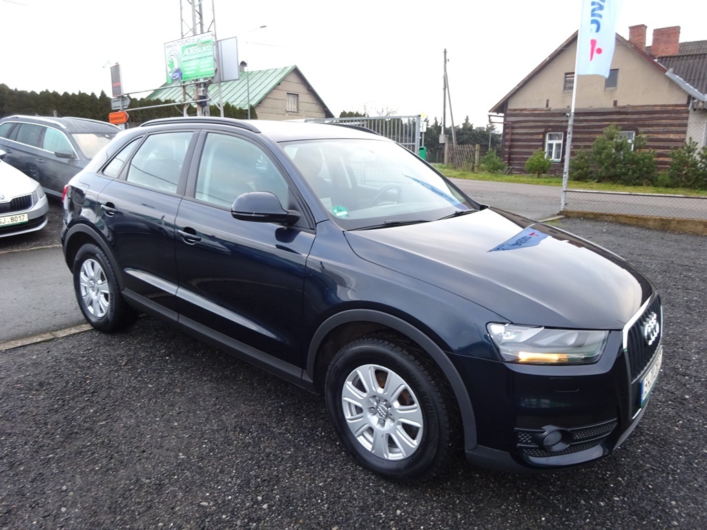 AUDI Q3 2,0 TDI 103kW+6st.manuál - 2.Majitel + SERVISKA