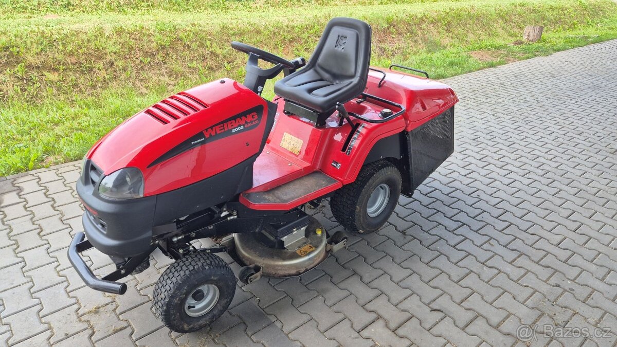 : Zahradní traktor WISCONSIN 1802 GALAXI Premium - RED LINE