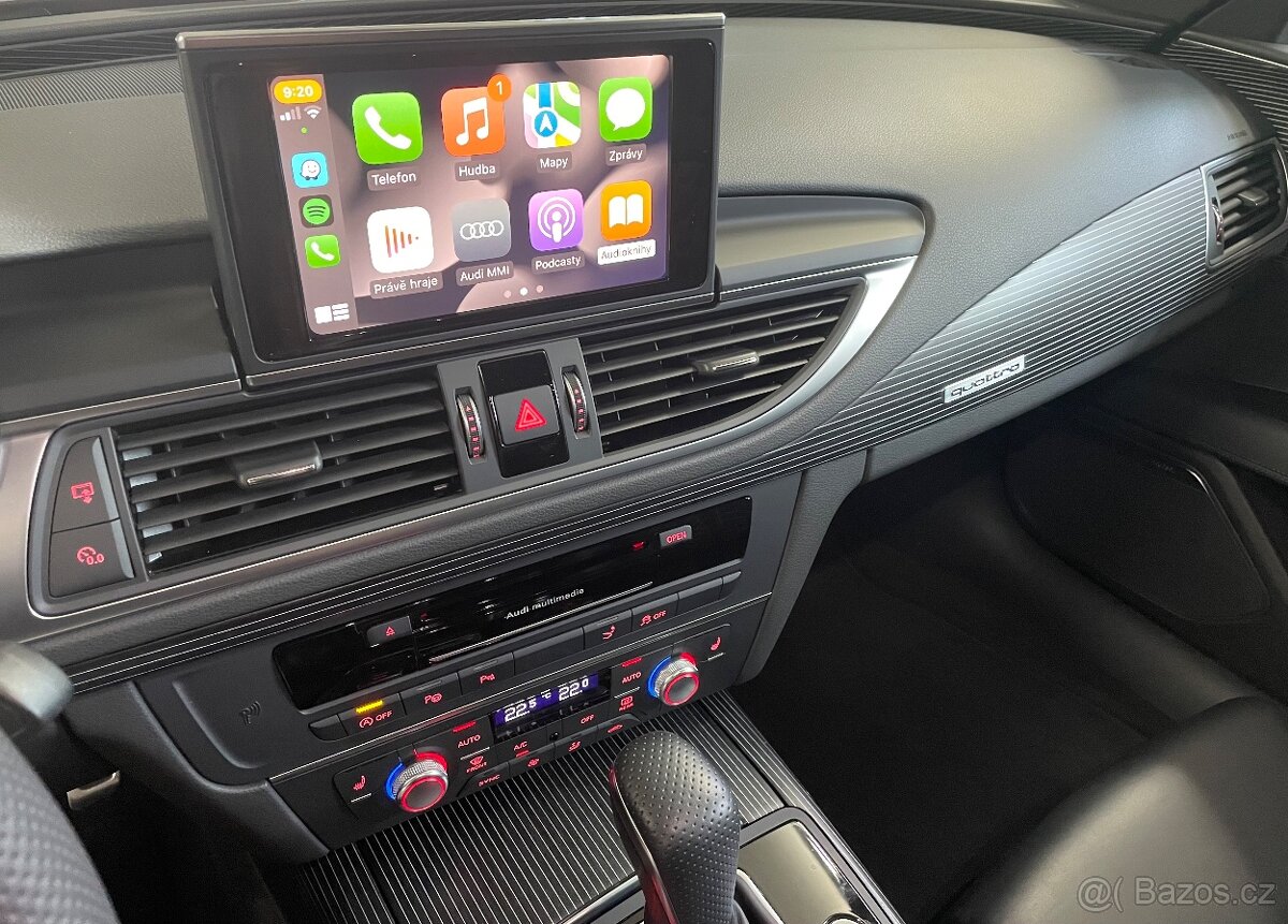 Aktivace Apple CarPlay pro Audi A6, A7