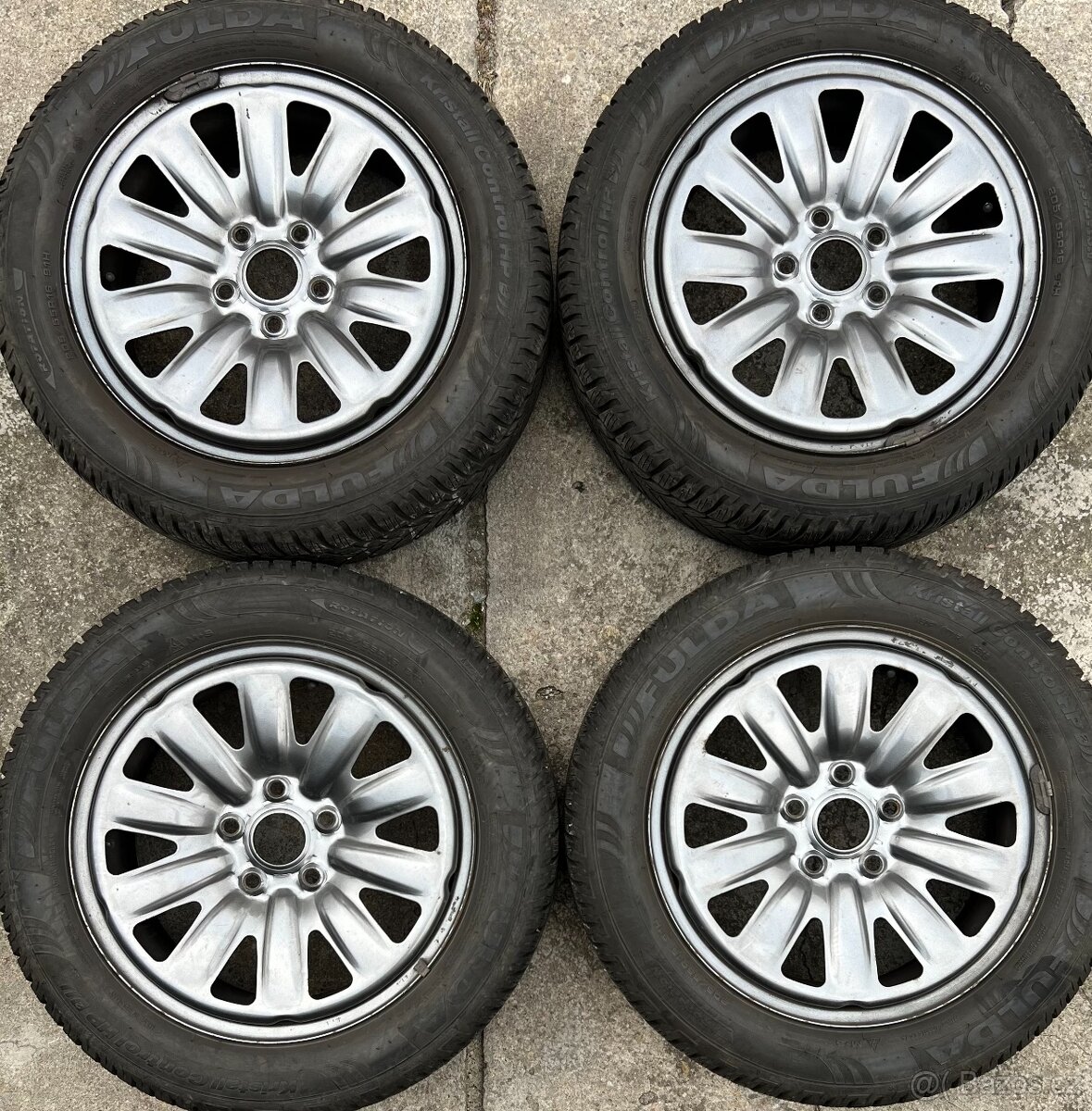 Zimní kola Škoda Octavia 3, 205/55 R16 Fulda 3518