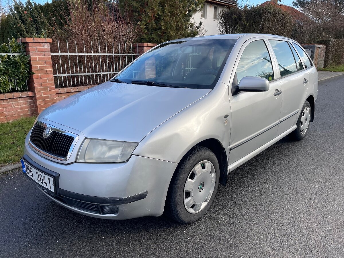 Škoda Fabia Combi 1.4i 16V, tažné, zimní + letní kola, klima