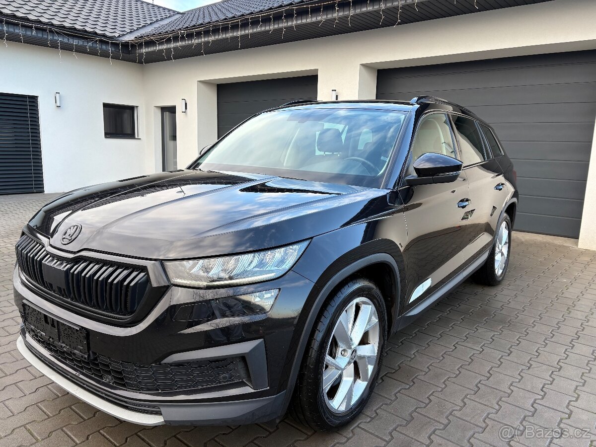 Škoda kodiaq 2tdi dsg 7míst m.r2022 facelift matrix 150ps