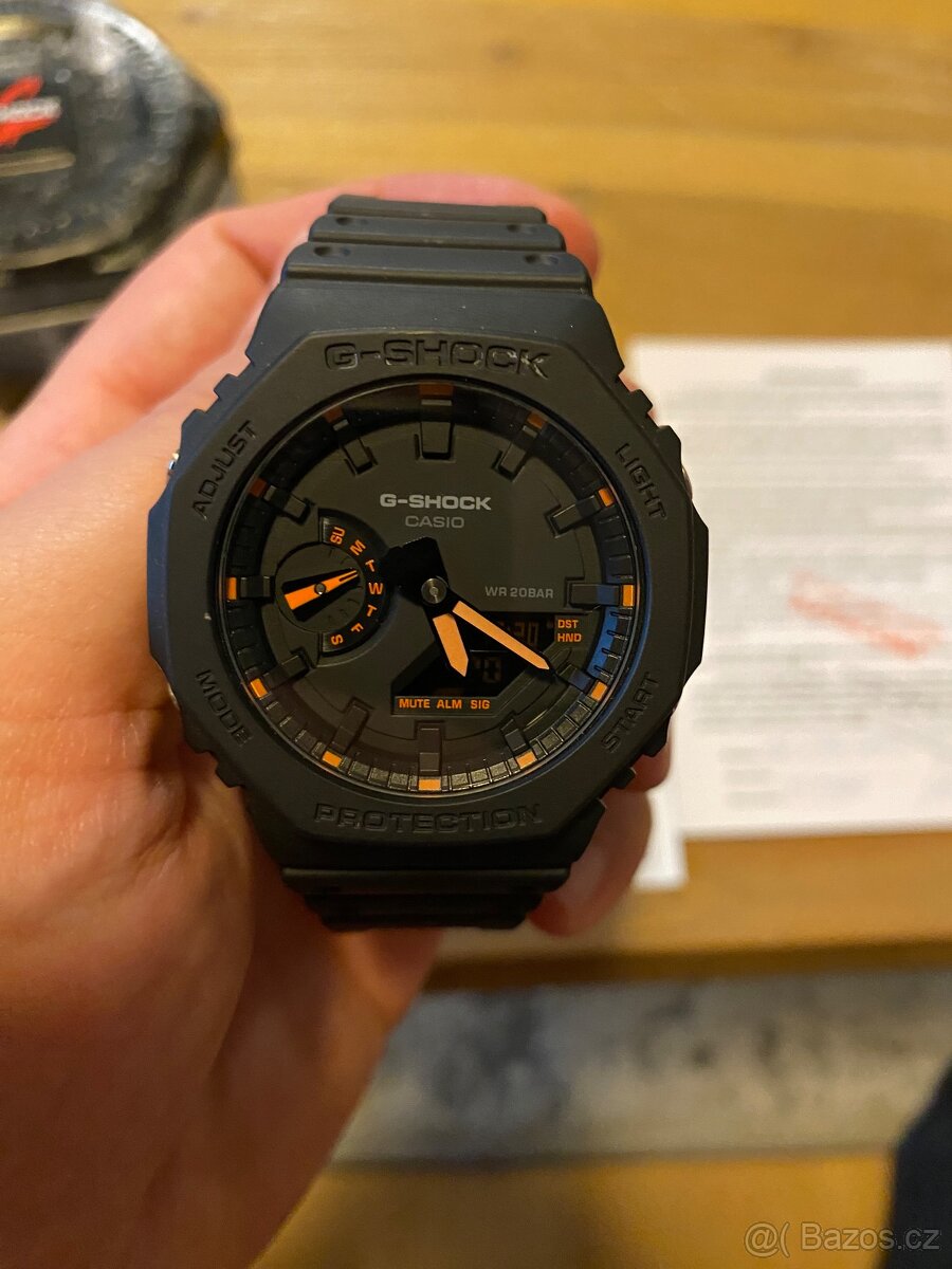 Casio G-Shock GA 2100 Casioak záruka, vymena baterie zdarma