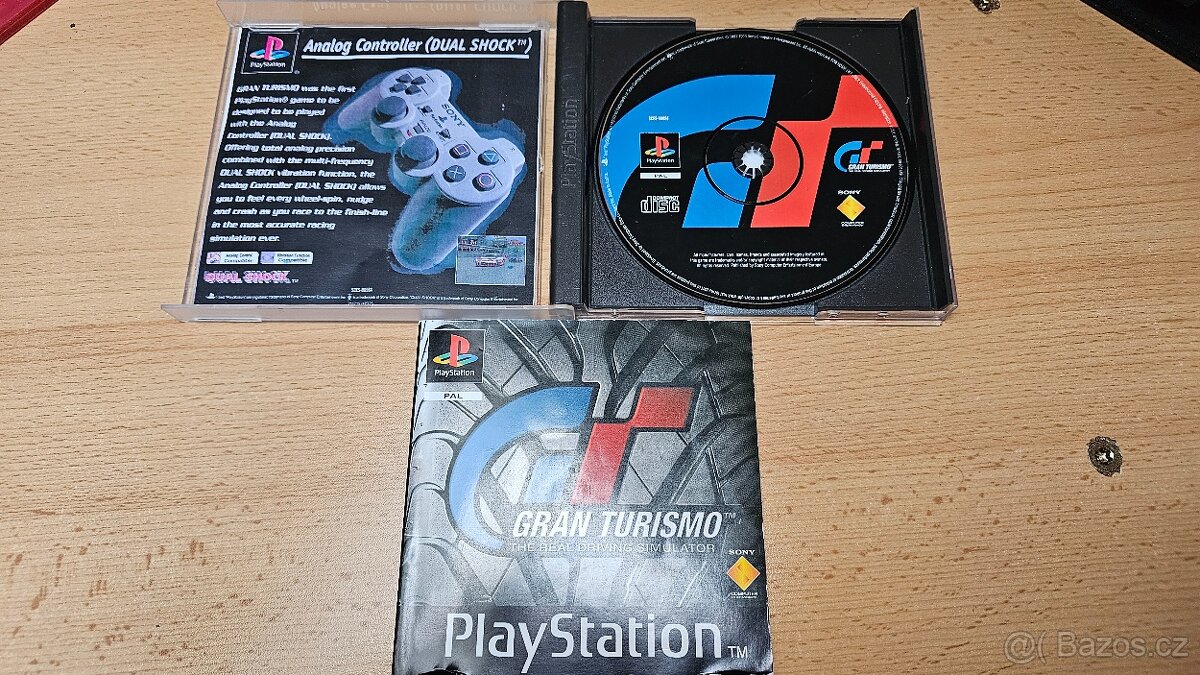 Hra na PS1 Gran Turismo 1 Black label