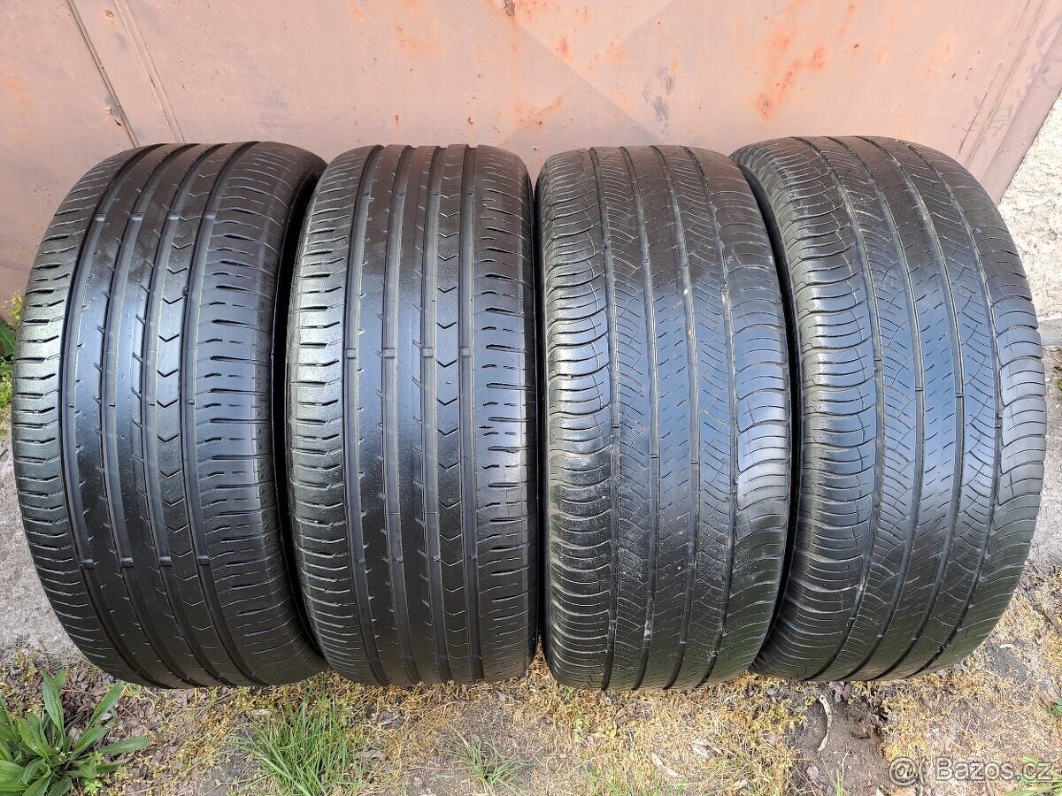 4 Letní pneumatiky Michelin / Continental 235/55 R17