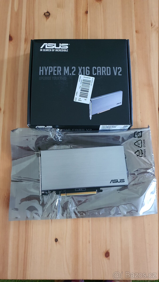 ASUS HYPER M.2 x16 Card V2