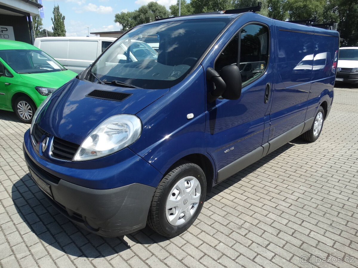 RENAULT TRAFIC 2.0DCi 84KW L2H1 TZ KM GAR SERVIS NOVÉ PNEU T