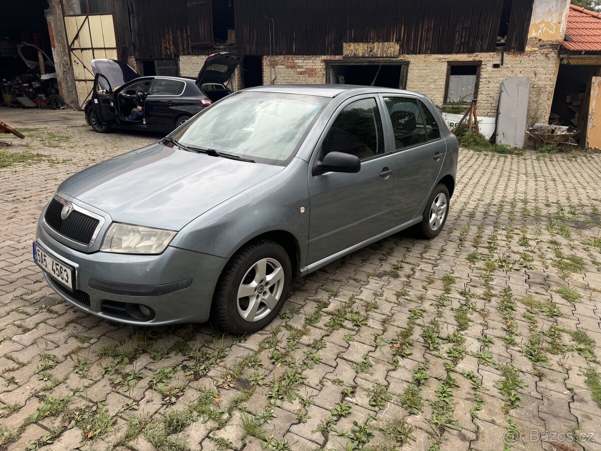 Škoda Fabia 1,2 47kw, minimum koroze, stk nová