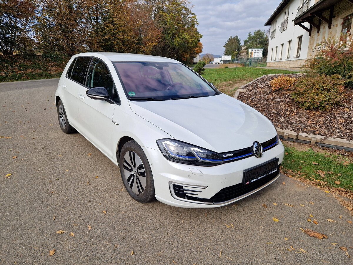 VW E-Golf 7 100 KW , navigace, fullled, virtual