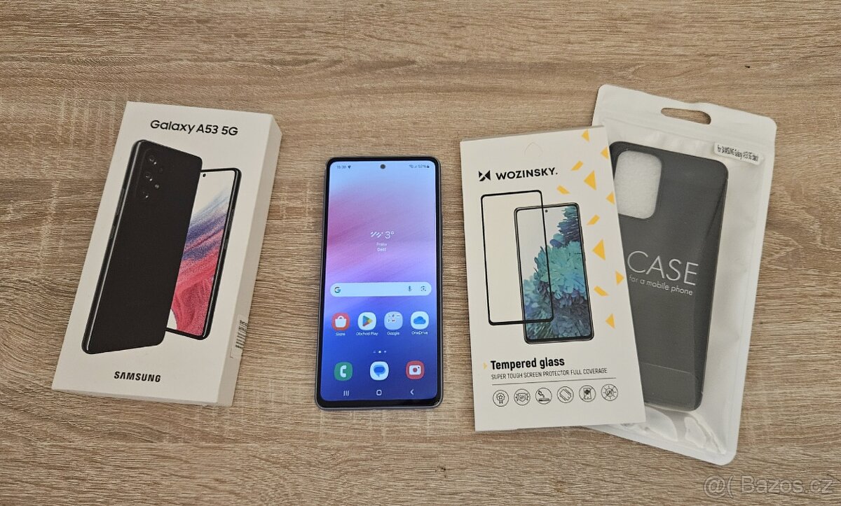 Samsung A53 modrý (6 GB RAM, 128 GB)