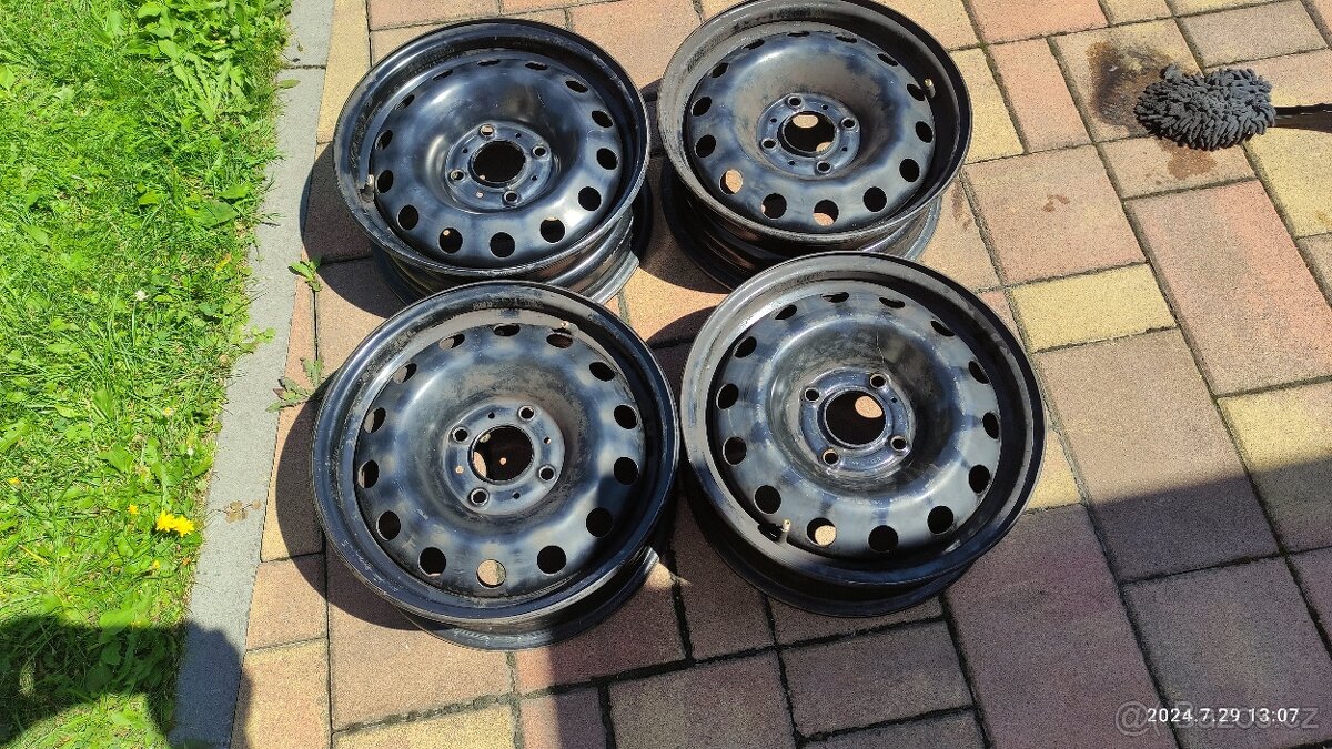 Plechové disky 14091 5,5x14" 4x108 ET34 pro PEUGEOT 206