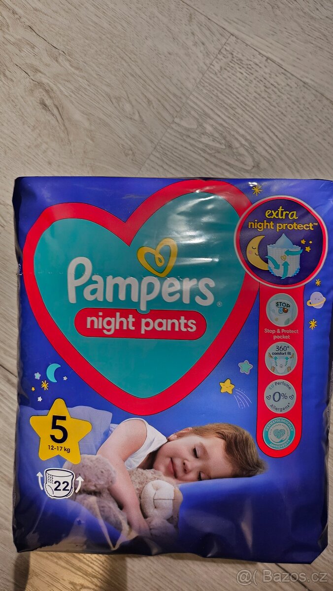 Pampers night pants 5