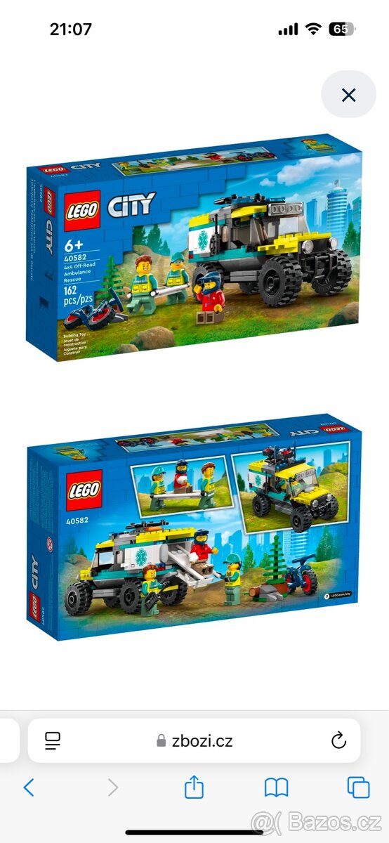 Lego 40582 tereni sanitka