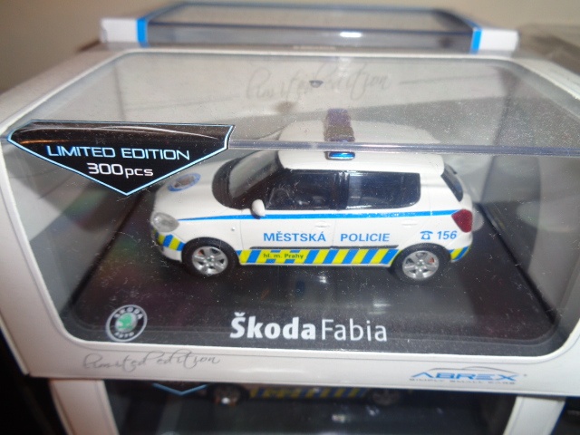 ABREX Škoda Fabia MP Praha 1:43