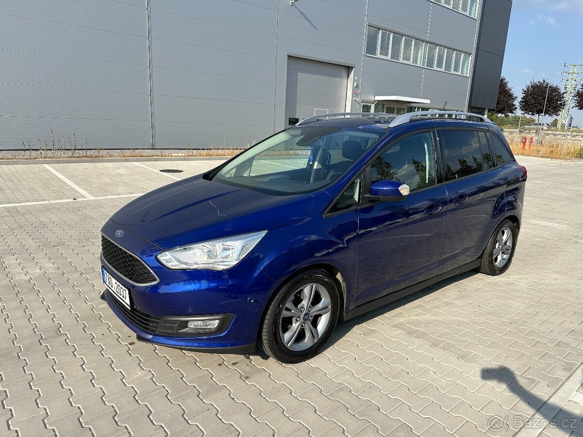 Ford Grand C-Max 1.0i 92kw, nové v ČR, 1.majitel