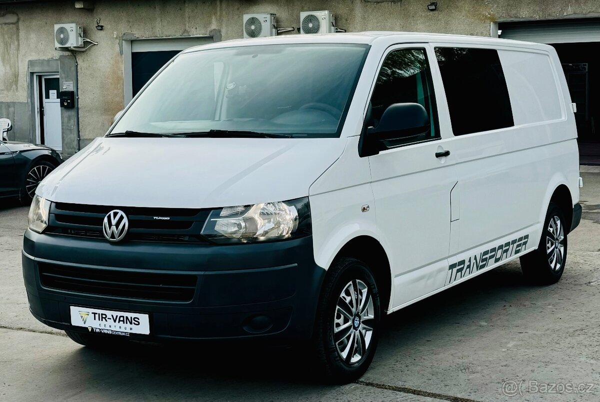 VOLKSWAGEN TRANSPORTER 2.0, LONG 6 MÍST