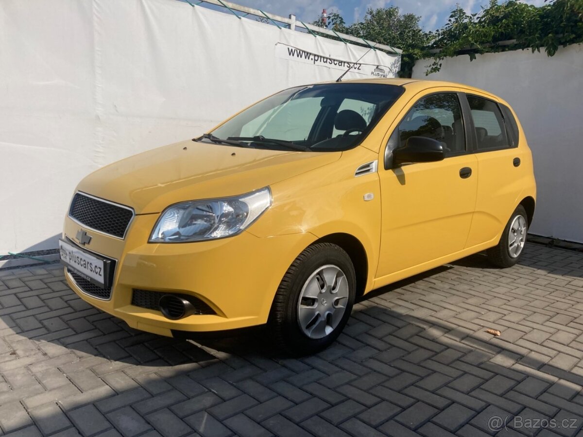 Chevrolet Aveo, 1,2i, nová STK do 09/2026, původ ČR