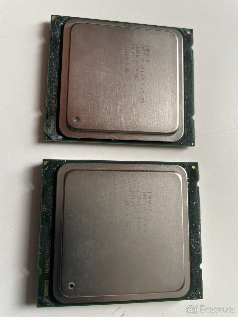 2x Intel Xeon Procesor E5-2640 2.5GHz 6-Core 12-Threads