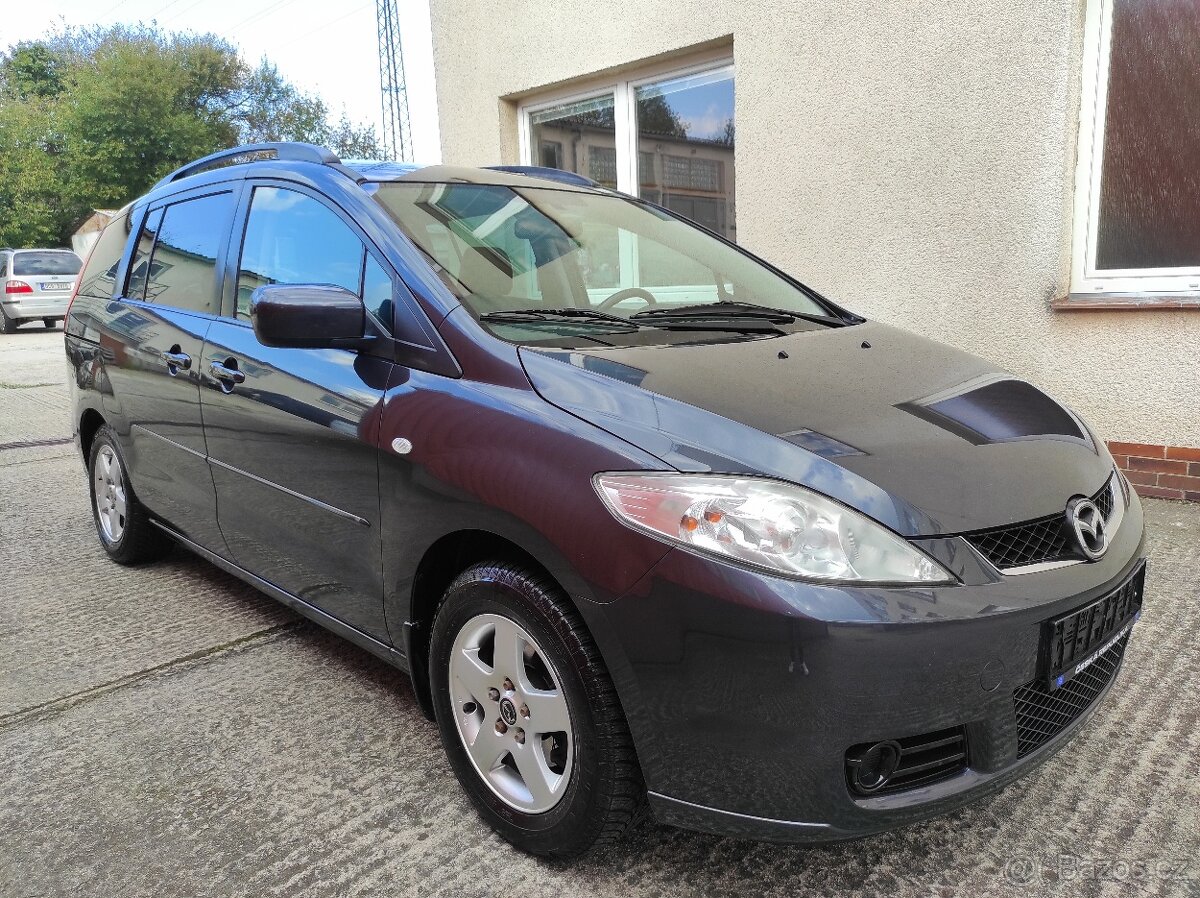 Mazda 5 1.8i 4 valec 85 kw 7Mist Nikdy nehavarováno Nova Stk