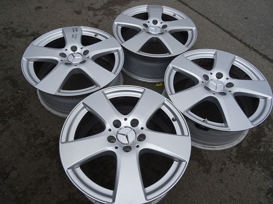 Alu disky originál Mercedes 17", 5x112, šíře 7J, ET 48,5