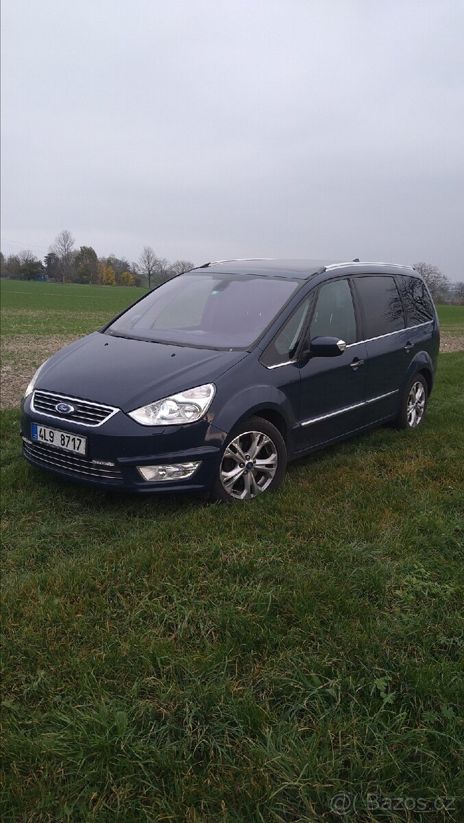 Ford Galaxy 2,0 TDCi, 7 míst, tažné, manuál, panorama