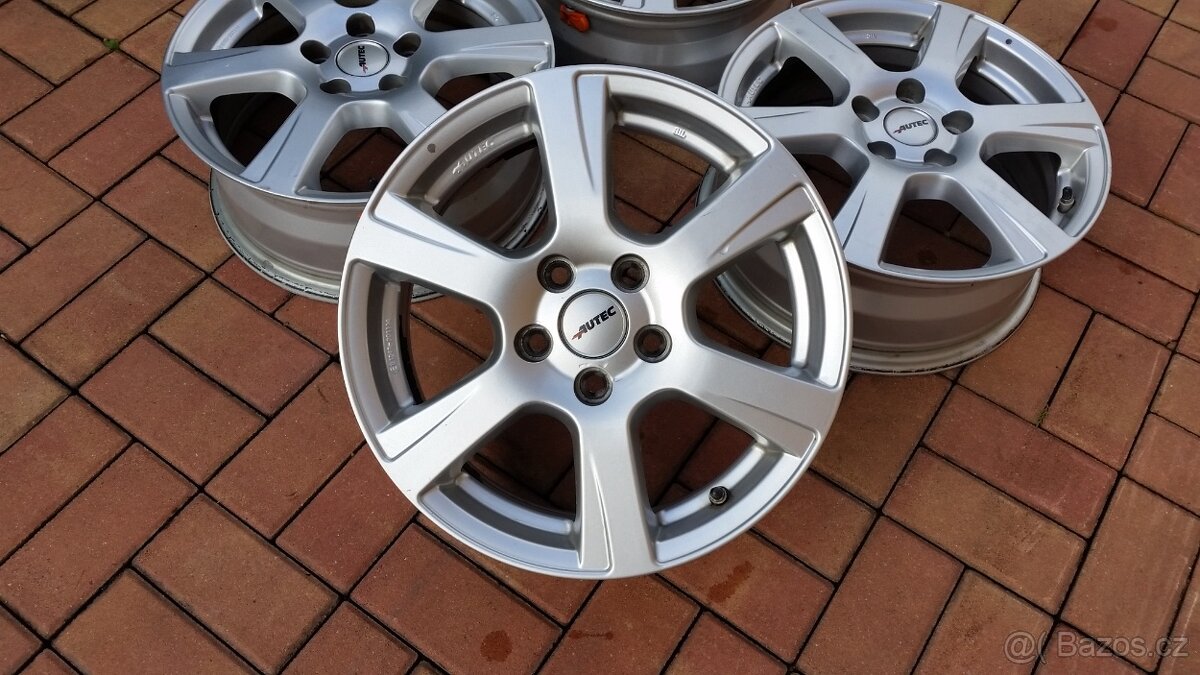 ALU kola FORD značky AUTEC 5x108 R16 6,5x16 ET 50