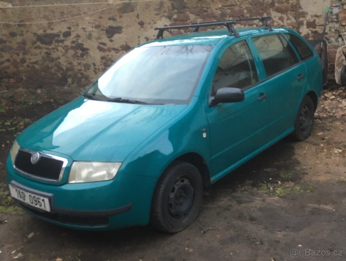 Škoda Fabia combi 1.4 mpi,50kw