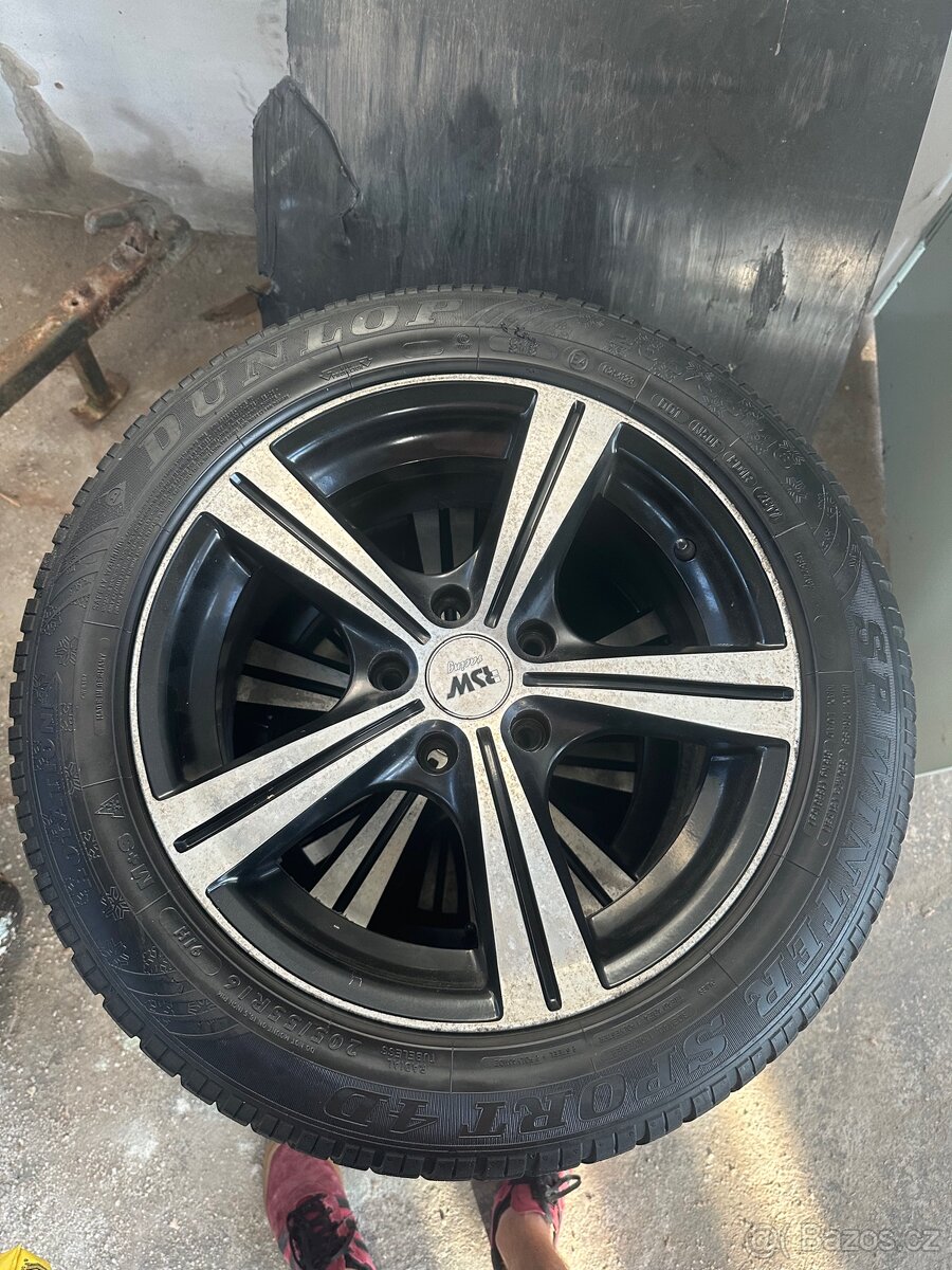 ALU kola 5x112 R16 zimní