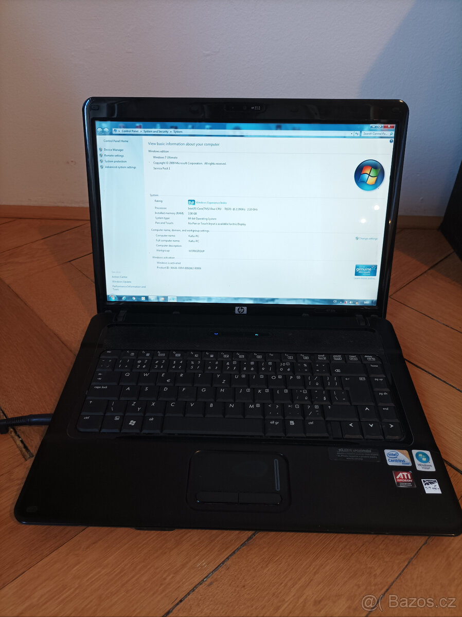 Notebook HP Compaq 6730s