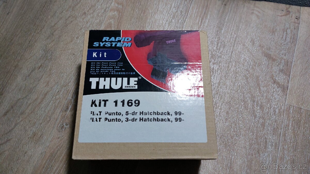 Kit Thule 1169 - Fiat Punto 3-dr, 5-dr 99-02, 03-11