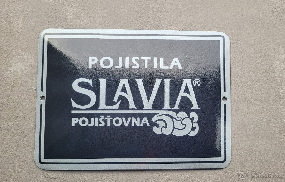 Smaltovaná tabulka