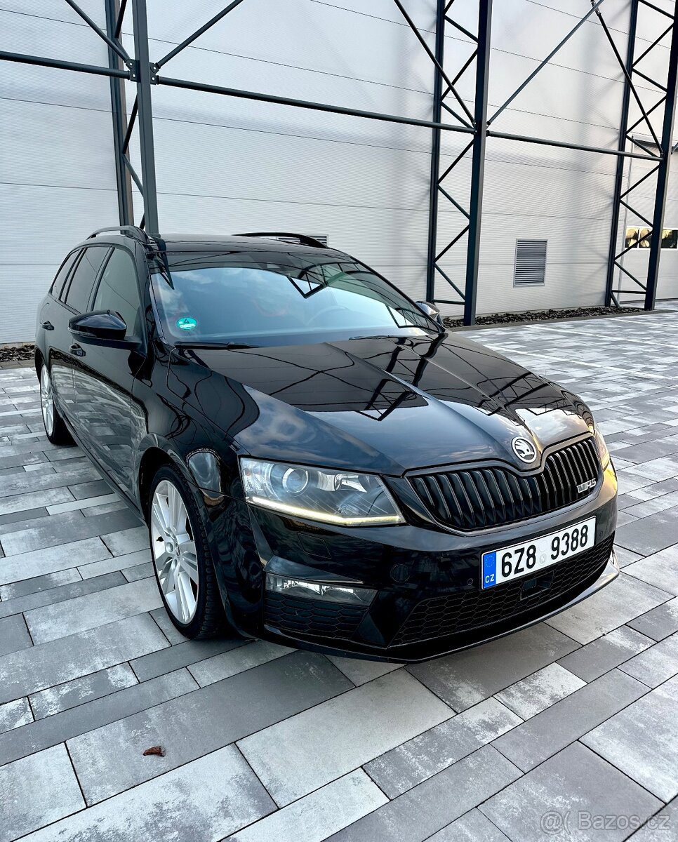 ŠKODA Octavia III RS WEBASTO