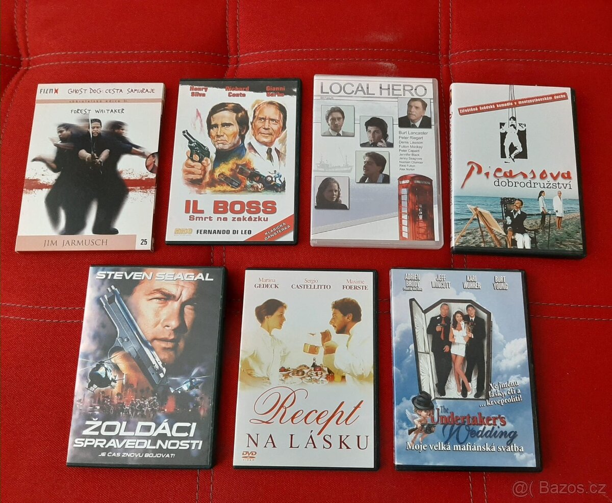 7 DVD Recept na lásku, Local Hero a jiné.