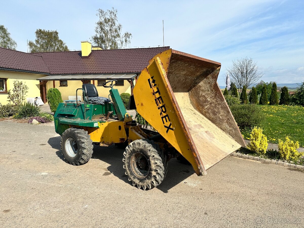 Kolovy kloubovy dumper Terex 3000