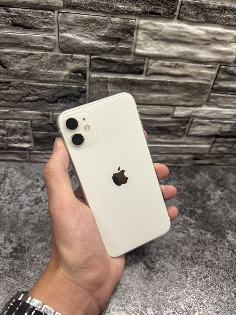 iPhone 11 128GB White, baterie 86%