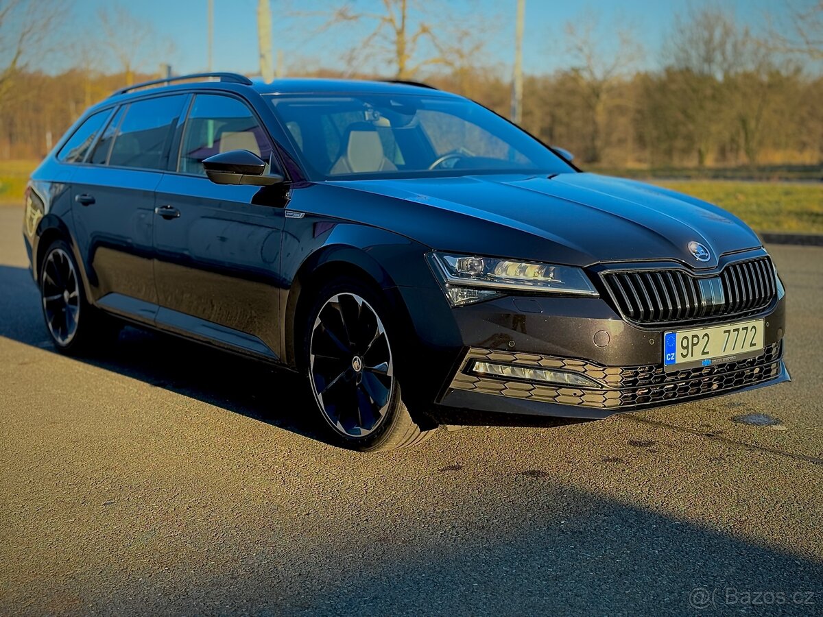 Škoda Superb 3 FL 2.0 TDI 140 kW DSG SPORTLINE, Webasto