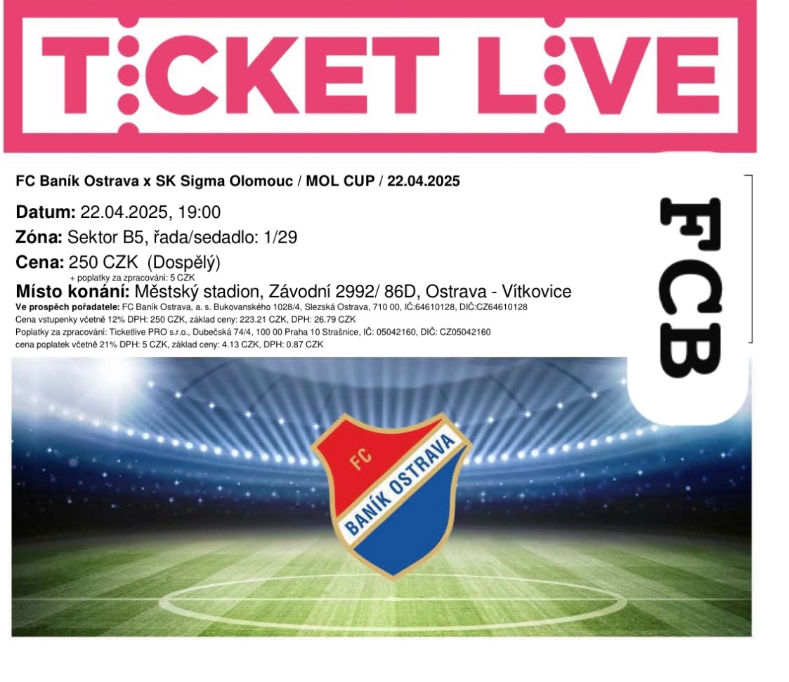 Baník Ostrava vs. Sigma Olomouc