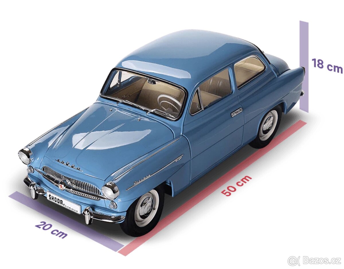 Škoda Octavia (1959) 1:8 Deagostini