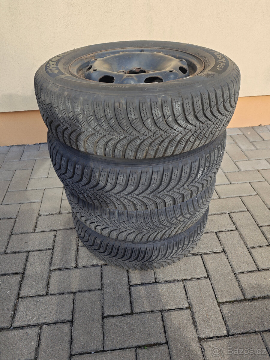 Škoda Fabia-zimní kola HANKOOK 175/70 r14-5x100mm