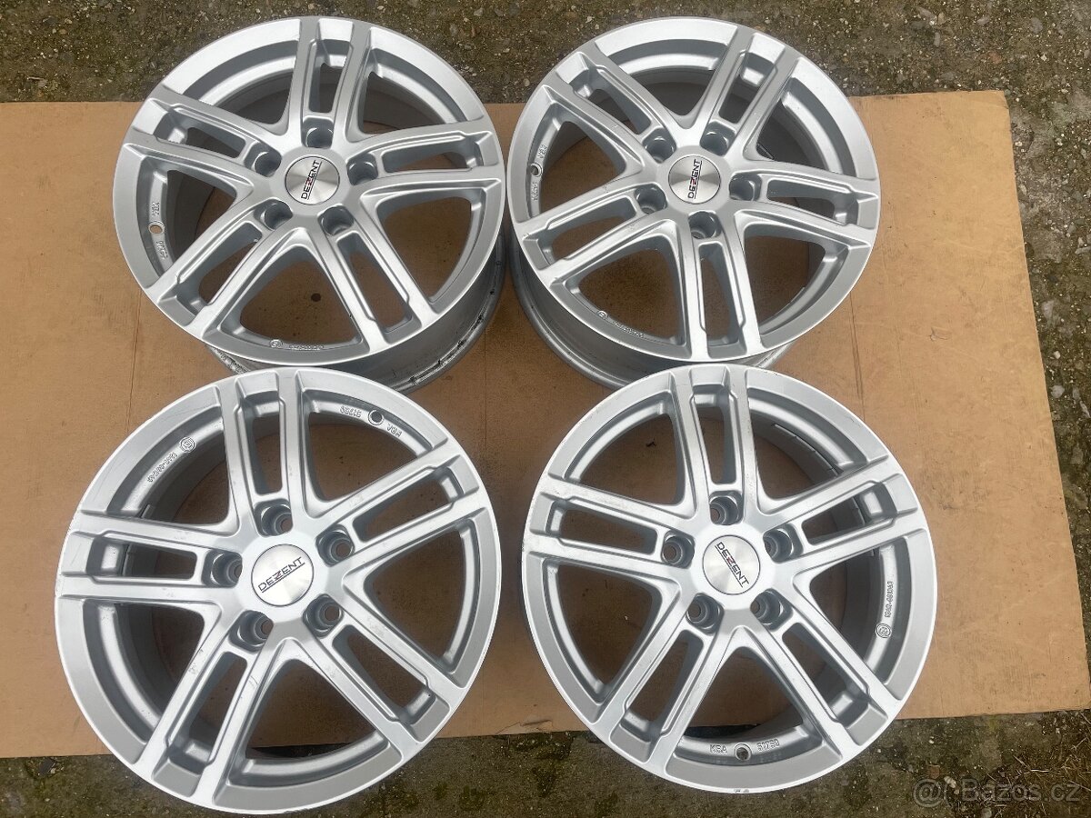 4ks. Zanovni alu disky 5x112. R16. Škoda, Vw,Audi,Seat.