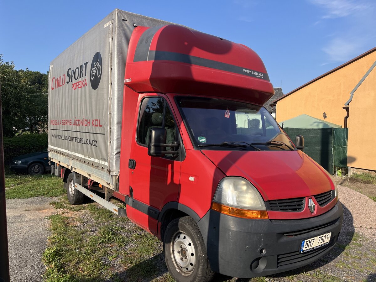 Renault Master valník 2.5 rv2008