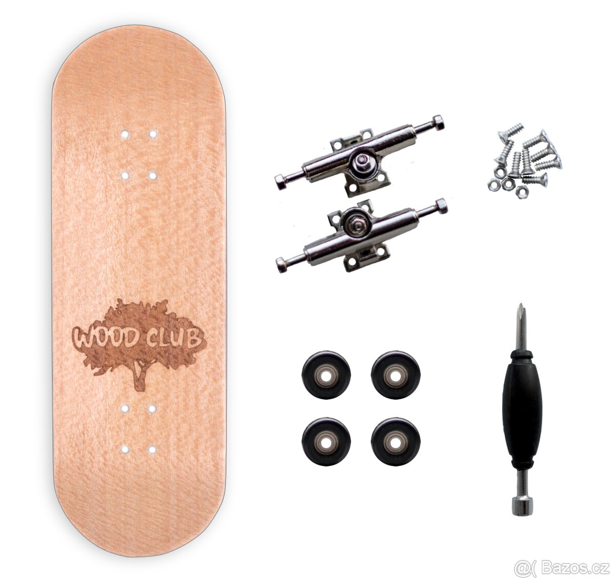 Prodám nový dřevěný fingerboard WoodClub