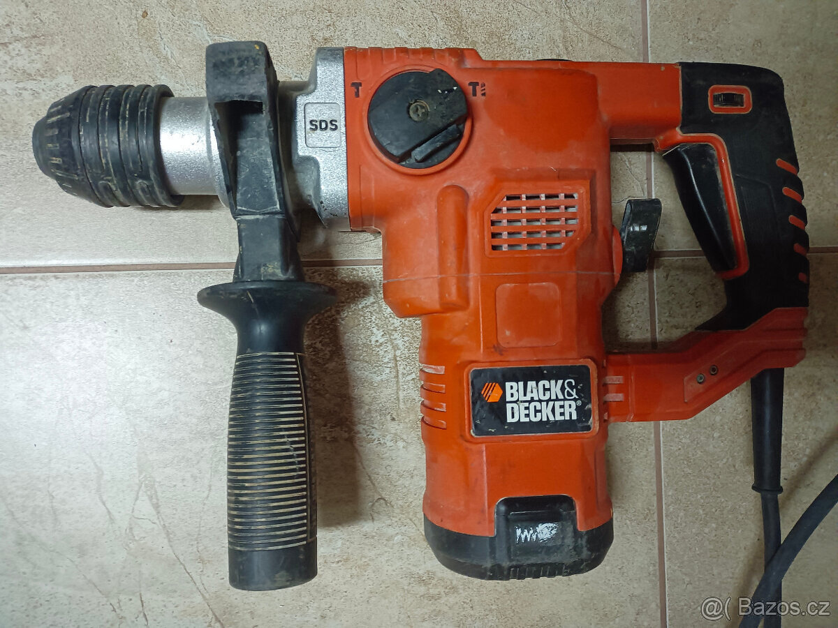 Pneumatické vrtací kladivo Black & Decker 1250, 1250 W