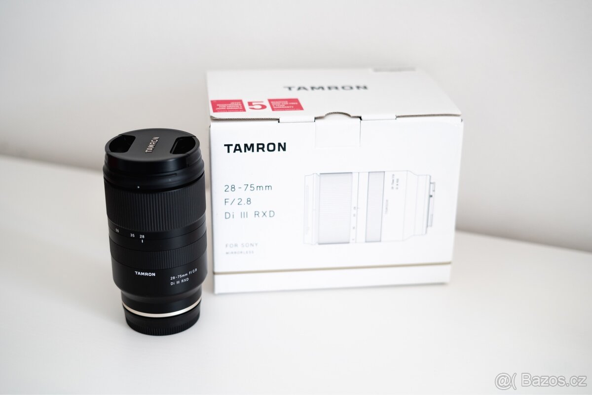 Prodej Tamron 28-75mm f/2.8 Di III RXD pro Sony FE