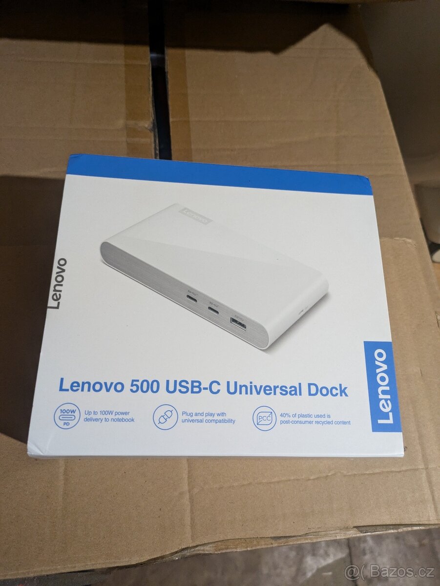 Dokovací stanice lenovo 500 usb-c universal dock