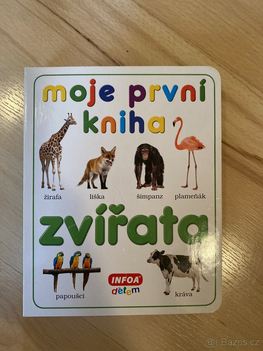 Leporelo Moje první kniha Zvířata