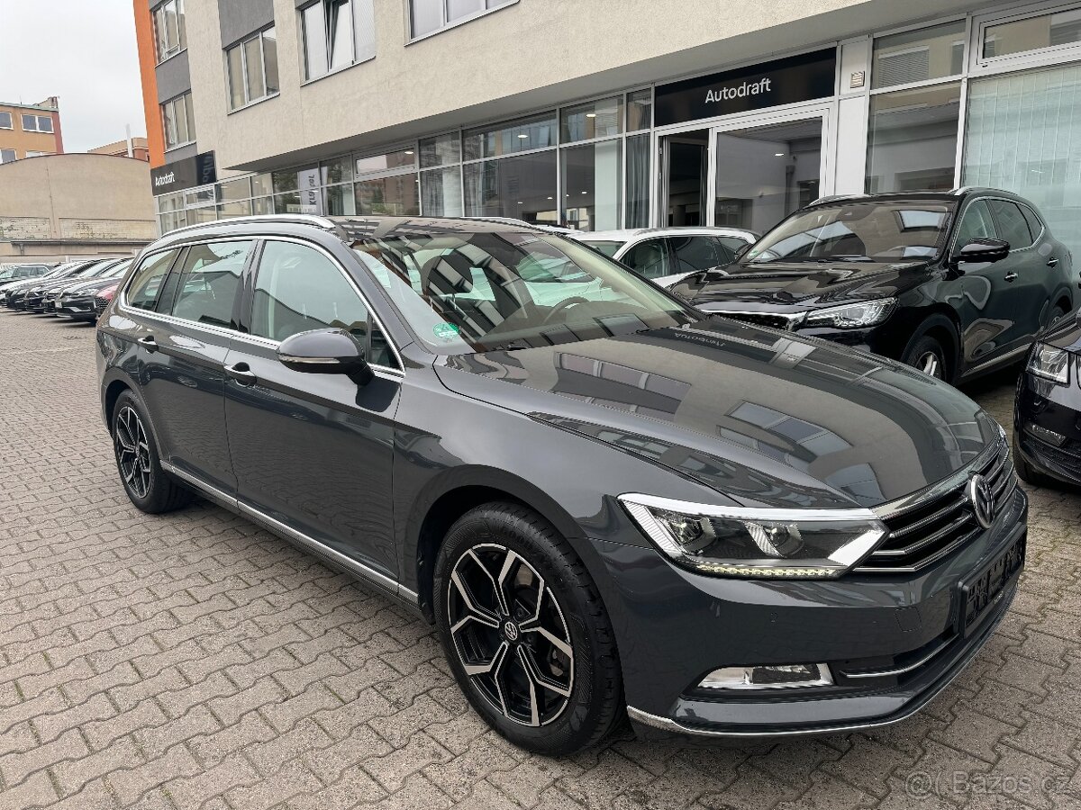 VW Passat B8  2.0 TDI 110kW DSG Webasto Full LED ACC Kamera