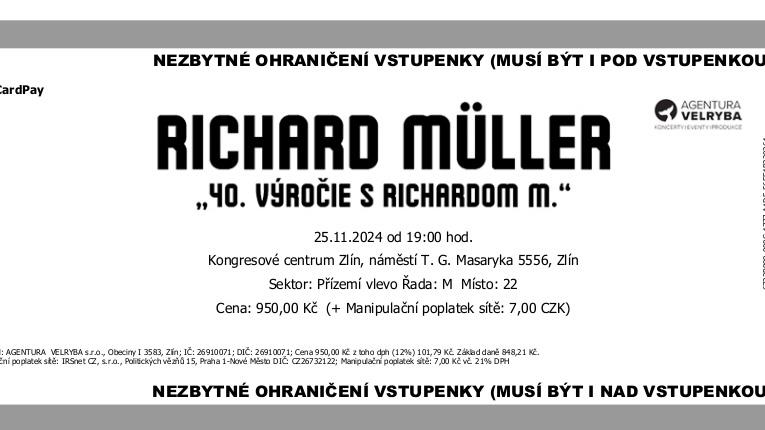 Richard Müller koncert